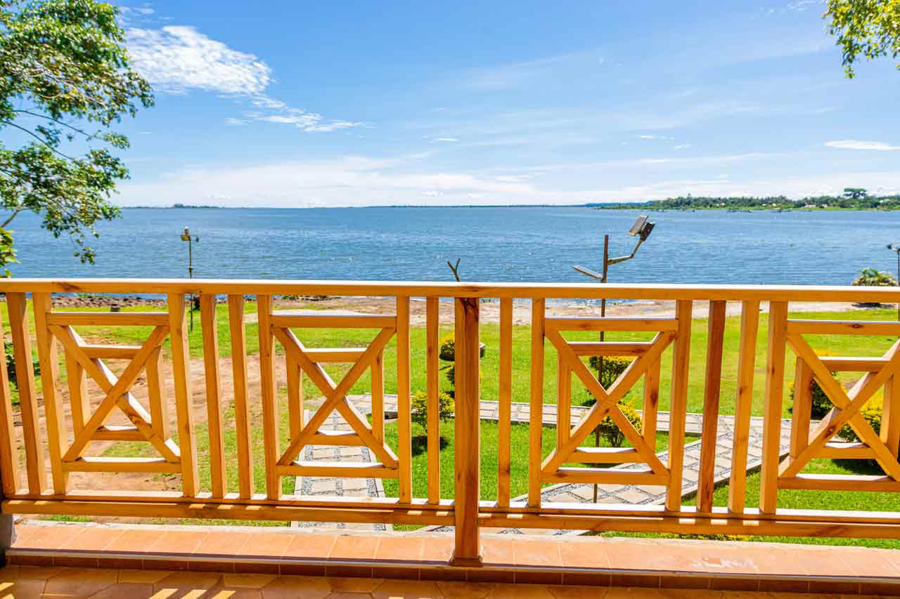 beach view of resort